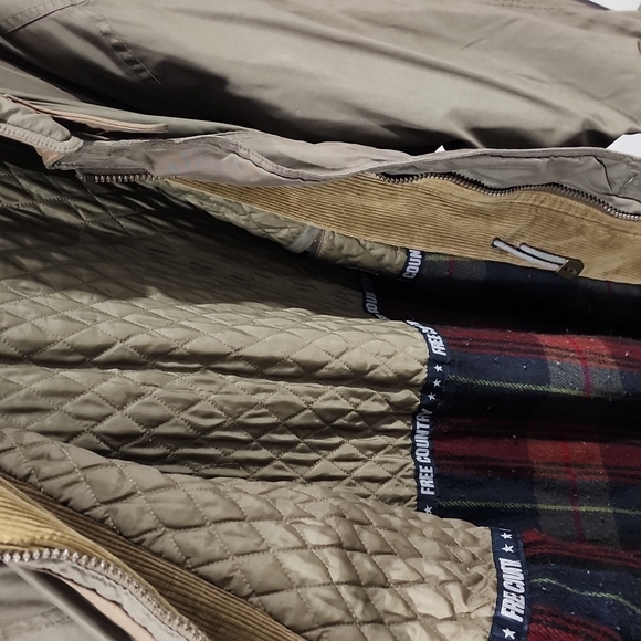 Mens free country jacket large hunter green - Picture 13 of 13